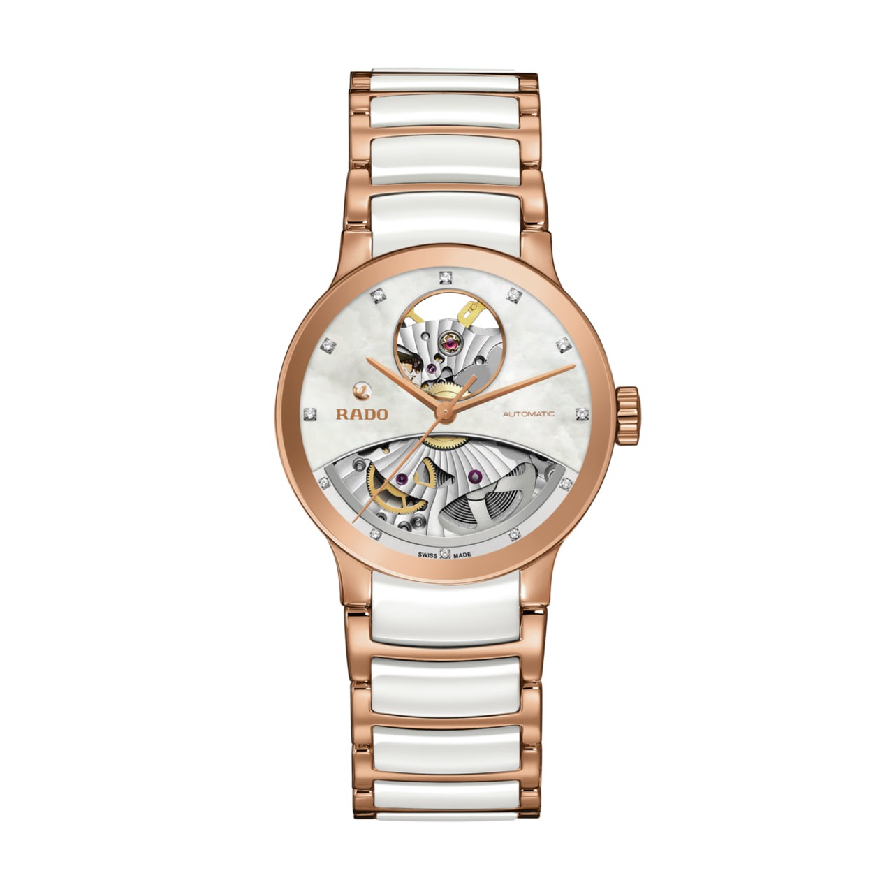 Rado Centrix Women's Watch R30248902 Metal Strap 33 mm